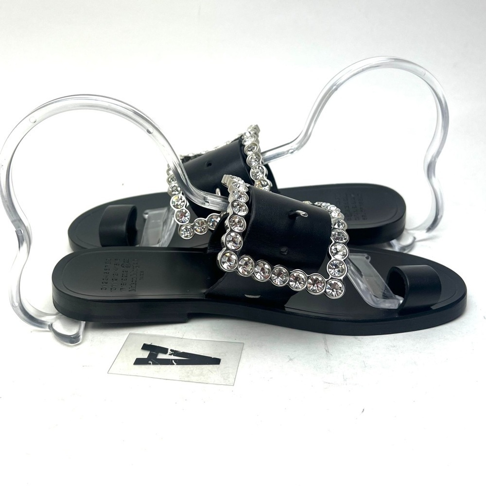 MAISON MARGIELA Embellished leather sandal sz 6.5 - Picture 8 of 15